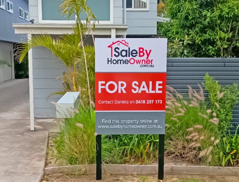 1 × Professionally Installed Metal ‘For Sale’ Sign (1200 × 900 mm)